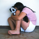 A depressed loser cowers in a corner. According to a new Stanford University study, there is no hope for such people.